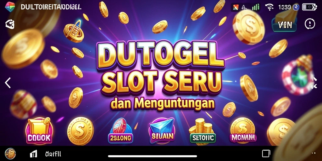 Screenshot DULTOGEL menampilkan pengalaman bermain slot yang seru.