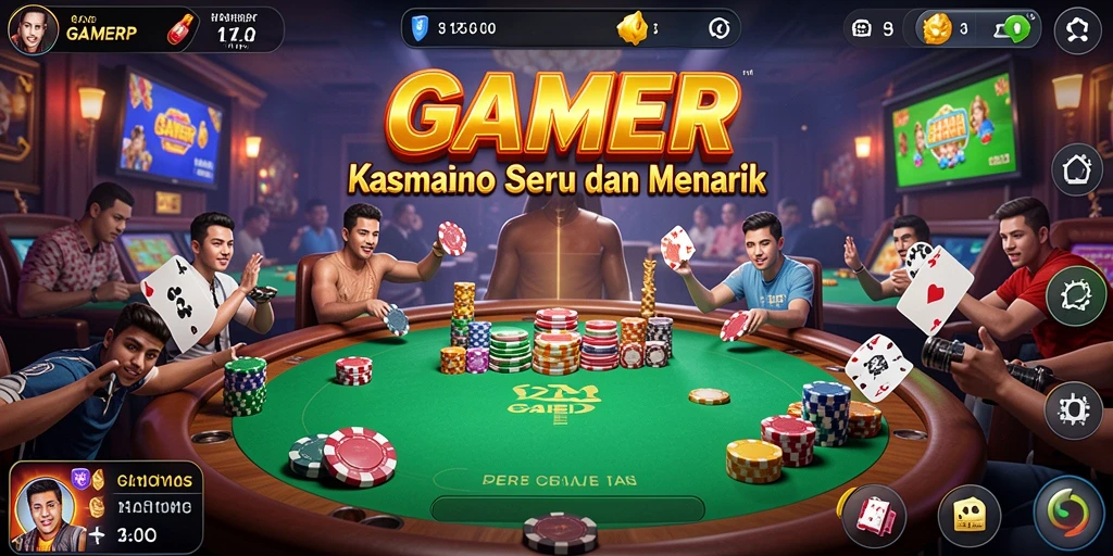 Tampilan gameplay GAMERP yang seru dan menakjubkan.