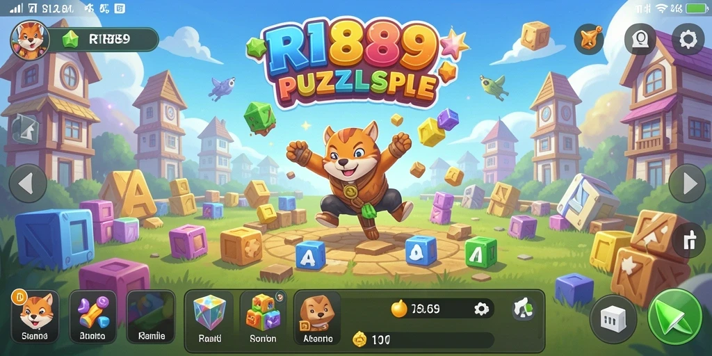 Tampilan gameplay RI889 yang menarik dan menantang.
