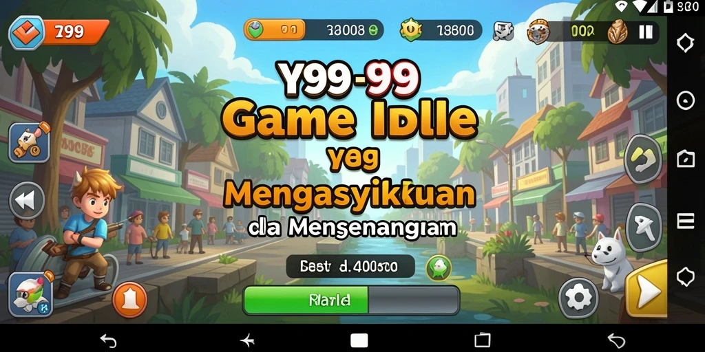 Screenshot menampilkan gameplay Y89 yang menarik dan keseruan dalam genre Idle.